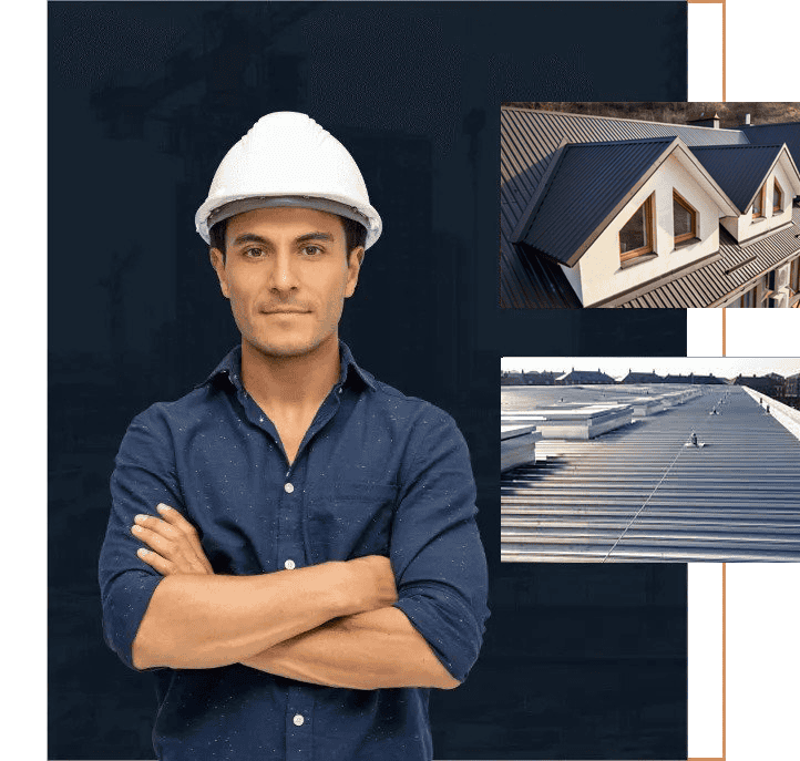Commercial metal roofing contractor and completed roof installations in Austin, TX.