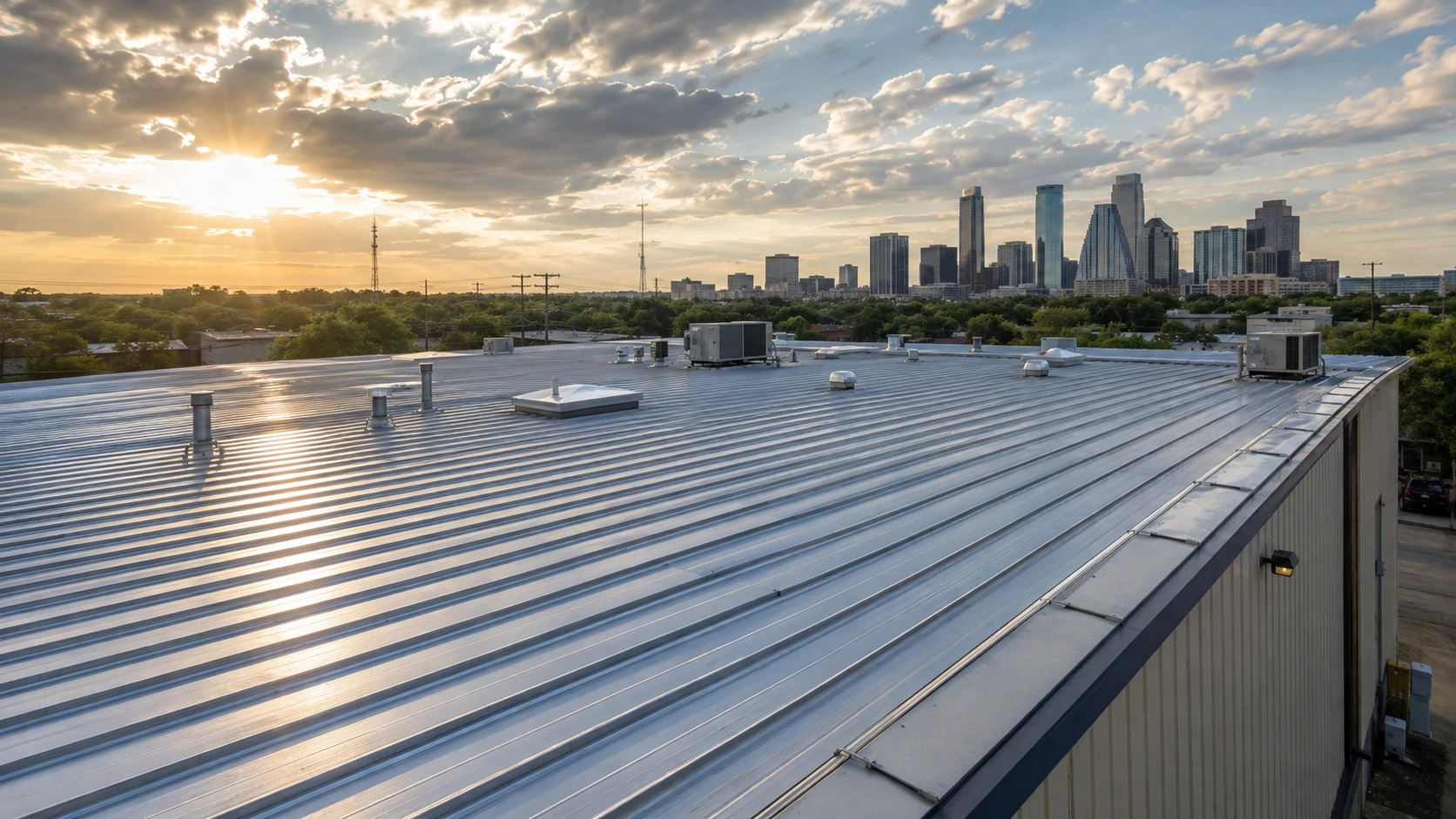 Repair, Restoration, or Replacement What Your Commercial Metal Roof Actually Needs