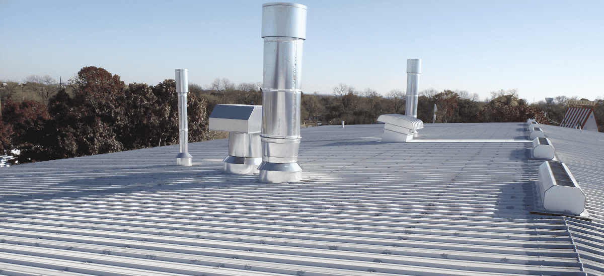 Commercial Metal Roof Installation